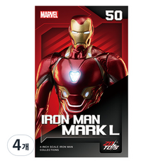 Zdtoys 漫威鋼鐵人馬克50公仔 10公分, 4個