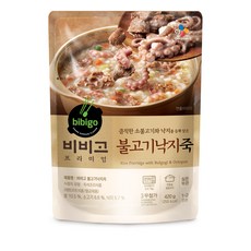 비비고 불고기낙지죽, 420g, 1개