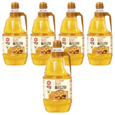 백설 요리 올리고당, 2.45kg, 5개