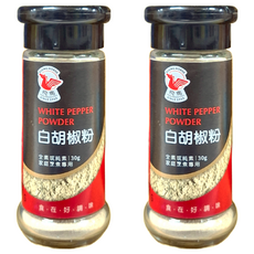 飛馬 純白胡椒粉 (全素鹹香風味) 30g, 2瓶
