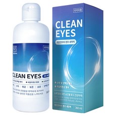 깨끗한아이 렌즈 세척액, 360ml, 1개