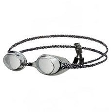 Phoenix 布料無墊圈鏡面泳鏡 PR-201M FB, 黑色