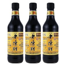 老陳醋, 500ml, 3個
