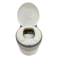 兒童充水馬桶 環保PP, 28.5 x 22.5 x 39.5cm, 灰色