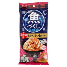 INABA CIAO 啾嚕 高齡貓全魚宴系列餐包 TCR-178, 鮪魚 + 鰹魚 + 雞肉, 180g, 1包