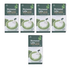 艾草拿鐵粉, 20g, 5包, 1盒