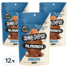 [쿠팡수입] 스키니 딥드 아몬드 밀크 초콜렛, 130g, 12개