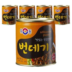 유동 번데기, 280g, 5개
