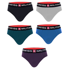 SWISS MILITARY 男款三角內褲 5件組
