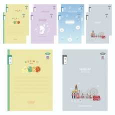 PENPIA 800 3-6年級 英語 國小筆記本, 隨機出貨, 10個