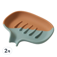 Block Mart 雙色肥皂架, 2個, TYPE1