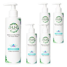 HH 草本新淨界 女性私密衣物抗菌手洗精 寶貝粉香, 200ml, 5瓶
