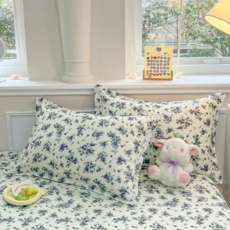 法式壓框枕套 2個