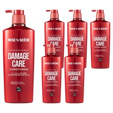 미쟝센 데미지케어 레드 프로틴 컨디셔너, 680ml, 6개