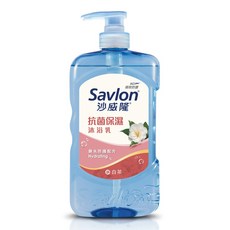 Savlon 沙威隆 抗菌保濕沐浴乳 白茶清香, 潔淨保濕 清新體驗, 850g, 1瓶