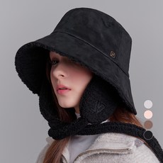 whitesands 女款Reisa可拆卸毛圈耳罩漁夫帽