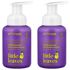 ATTITUDE 艾特優 兒童泡沫洗手乳 香草&梨 295mL, 2瓶