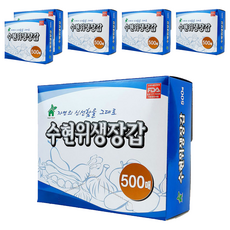 GreenHouse 그린하우스 수현위생장갑 500매, 6개