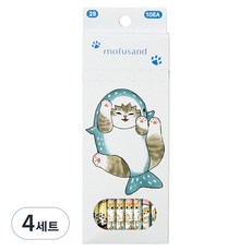 STUDIO EIGHT 莫普沙鉛筆 2B 10入組, 鯊魚, 4套