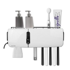 유토렉스 3D 양문형 멀티큐브 칫솔 살균기, 화이트, UTC-5400