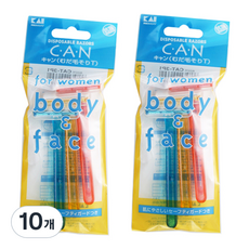 KAI 貝印 迷你美體刀, 3入, 10個