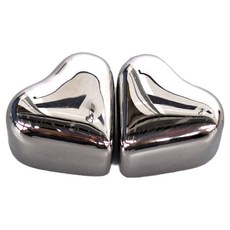 304不鏽鋼 心型冰球 Set 2, 持久冰鎮, 1盒