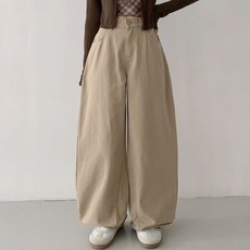 Planday 女款 長版/短版 Roni 寬版氣球褲