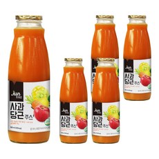 jun 蘋果胡蘿蔔汁, 5個, 980ml