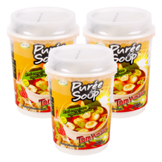 홈쿡 양송이 똠양 컵수프, 90g, 3개