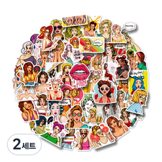 어리마켓 스티커 50매, 타입 5, 2세트