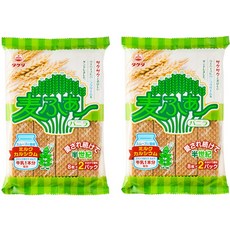 大麥威化夾心餅 香草風味, 120g, 2袋