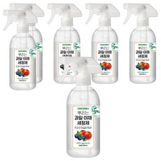 SUGAR BUBBLE 噴灑式蔬果清潔劑, 6個, 500ml