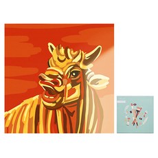 아트조이 DIY 명화그리기 20 x 20 cm, 황소, 1개