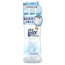 Lenor 蘭諾 台灣公司貨 衣物芳香豆 淨白純棉, 470ml, 1瓶