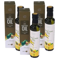 AVOFC 純鱷梨油, 250ml, 3個