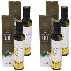 AVOFC 純鱷梨油, 250ml, 4個