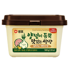 샘표 양념이 듬뿍 맛있는 쌈장, 500g, 1개