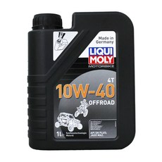 Liqui Moly MOTORBIKE 4T 10W40 合成機油 適用於越野摩托車, 3055, 1桶