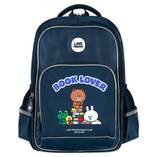 LINE FRIENDS 立體大開口大童書包