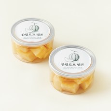 컷팅 칸탈로프 멜론, 2개, 200g