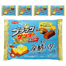 有樂製菓 雷神發酵奶油風味餅乾 120g, 5袋