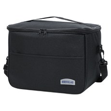 Allode Eco Pastel可背保冰袋 30*20*22.5cm, NO 07 黑色, 8.3L