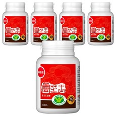 葡萄王 靈芝王膠囊, 60顆, 5罐