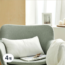 Modern House 【現代屋】膨脹極鵝丸豐盈枕, 4個, 白色