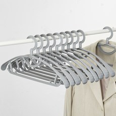 comet 無痕防滑西裝衣架, 灰色, 20個