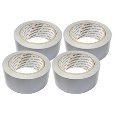 EMPIRE 高級彩色棉質膠帶 48mm x 20m 灰色, 4個