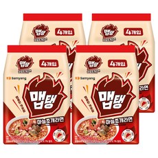 맵탱 마늘조개라면 110g, 16개
