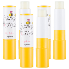 어퓨 영양 립밤, 허니앤밀크, 3.3g, 3개