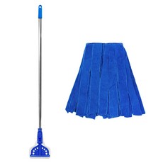 월드크린 스텐 마포대 + 무지개 극세사 마포걸레 270g, 1세트, 혼합색상