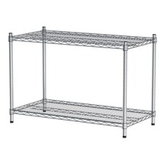 dayneeds 日需百備 電鍍鎖管2層架 90 x 45 x 60cm 6.4kg, 荷重型, 2層